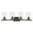 Kichler Crosby 4 Light Linear 8.75" Vanity Light, Olde Bronze/Clear