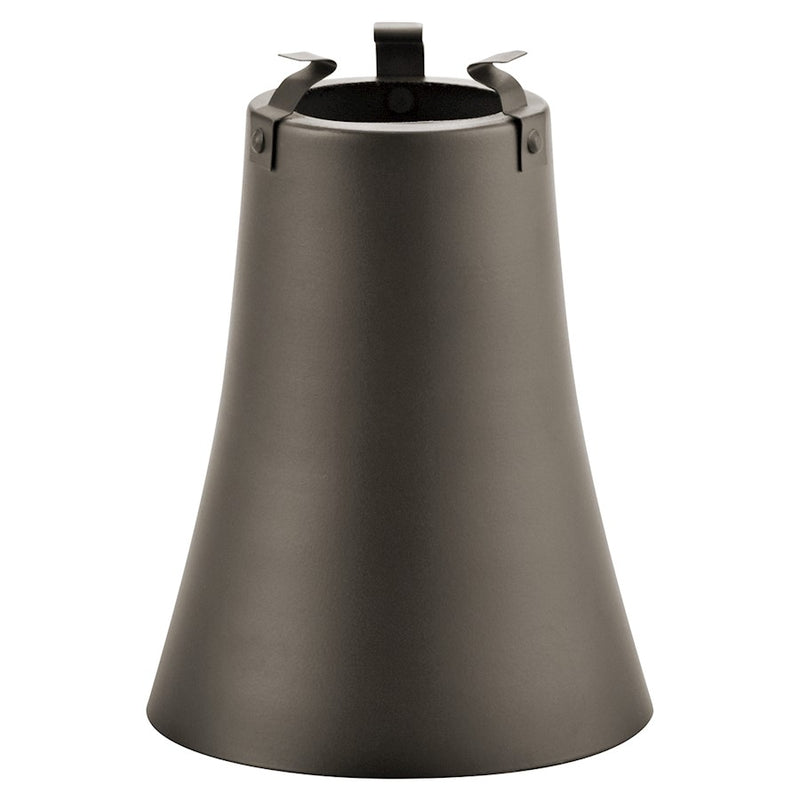 Kichler Dark Sky Adaptor | Olde Bronze Aluminum | Outdoor Fixture Accessory | 4 x 5.5 in | Model 4822OZ