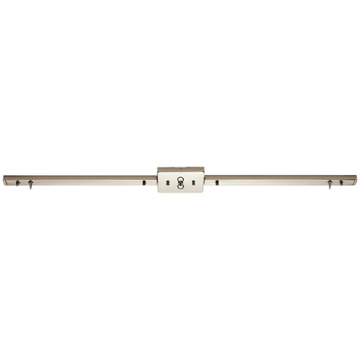 Kichler Multi Pendant Canopy 38in | Polished Nickel Steel | Ceiling Mount for Multiple Pendants | 38 x 5 x 0.75 in | Model 4900PN