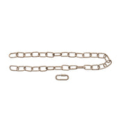 Kichler Accessory 36in Heavy Gauge Ceiling Chain | Distressed Antique White Steel | Pendant & Chandelier Hanging | 36 x 1 in | Model 4901DAW