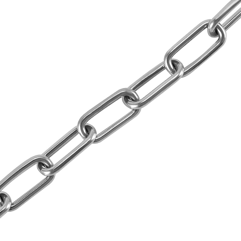 Kichler 36in Heavy Gauge Accessory Chain | Steel Flat Grey | Ceiling Fan & Lighting Hanging | 36 x 1 in | Model 4901GR