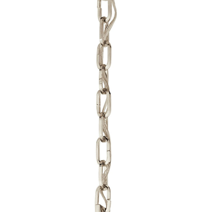 Kichler Accessory Light Chain, Polished Nickel - 4902PN