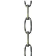 Kichler 36in Accessory Chain | Classic Pewter Steel | Ceiling Fixture Extension | 36 x 1 in | Model 4908CLP