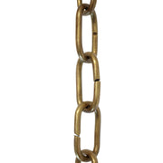Kichler Accessory Chain | Natural Brass Steel | 1 in Wide | Model 4921NBR