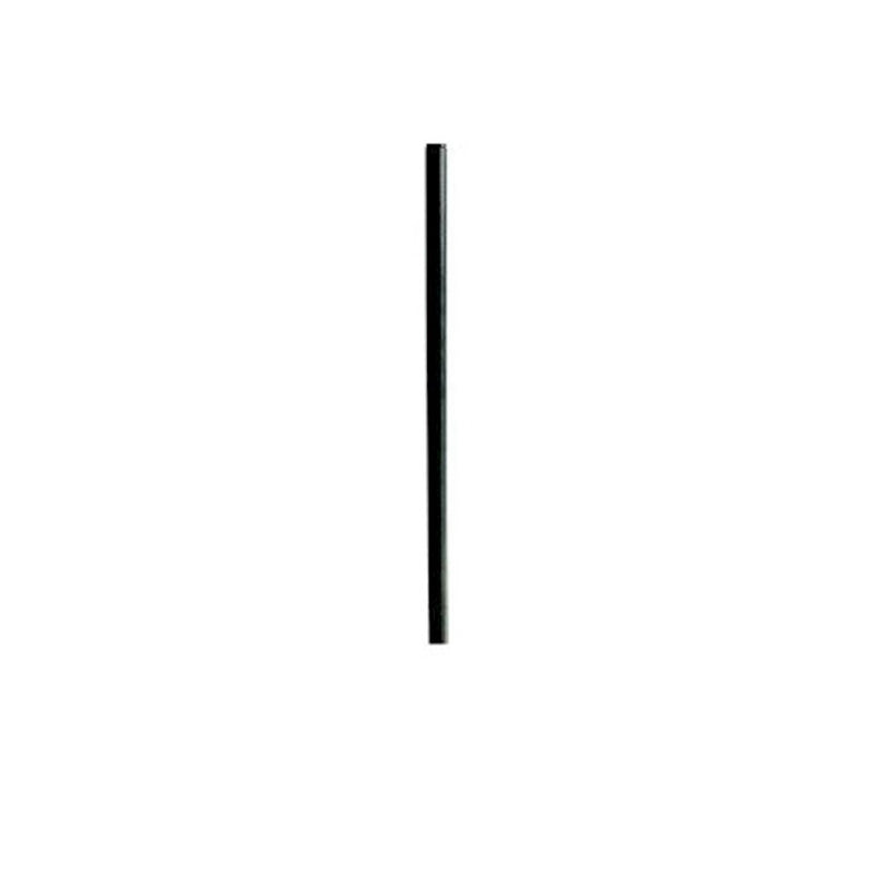 Kichler 12in Steel Downrod | Anvil Iron Finish | Ceiling Fan Accessory | 12 x 0.75 in | Model 4935AVI