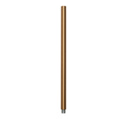 Kichler 12in Stem | Brushed Natural Brass Steel | Ceiling Fan & Lighting Accessory | 12 x 0.75 in | Model 4935BNB