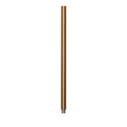 Kichler 12in Stem | Brushed Natural Brass Steel | Ceiling Fan & Lighting Accessory | 12 x 0.75 in | Model 4935BNB
