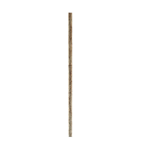 Kichler 12in Ceiling Fan Downrod | Distressed Antique White Steel | Standard Ceiling Fan Accessory | 12 x 0.75 in | Model 4935DAW