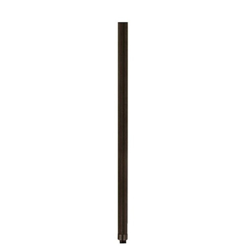 Kichler 12in Stem .625 OD Olde Bronze | Ceiling Fan Downrod | Fan Accessory | 12 x 0.75 in | Model 4935OZ