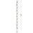 Kichler Diamond Chain, Polished Nickel