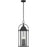 Kichler Harbor Row 4Lt Outdoor Hanging Pendant, Black/Clear Seeded