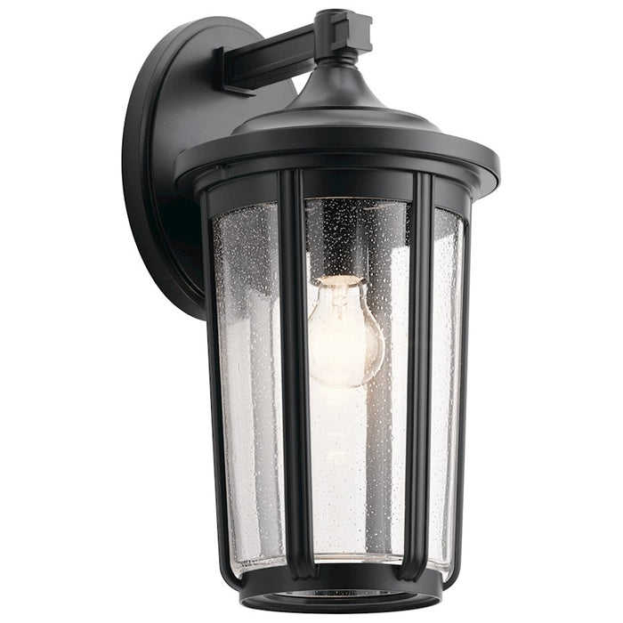 Kichler Fairfield Outdoor 1 Light Wall Sconce, Black
