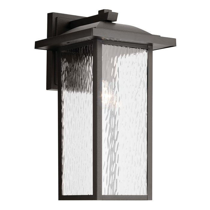Kichler Capanna 1 Light Outdoor Wall XL, Olde Bronze/Clear Water - 49928OZ