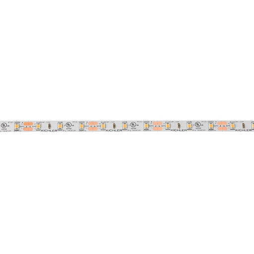 Kichler Dry Standard Output Tape 12V 2700K LED Tape Light 16ft | White PCB | Under Cabinet & Accent Lighting | 192 in L | Model 4T116S27WH