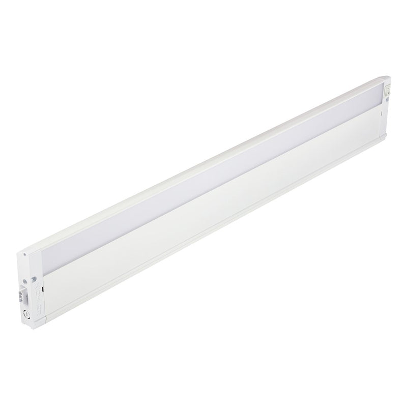 Kichler 4U Series 30in LED Under Cabinet Light | Textured White Aluminum | Kitchen Counter & Workspace | 702 Lumens, 2700K | Model 4U27K30WHT