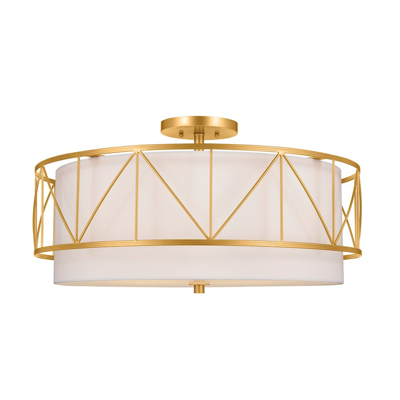 Kichler Birkleigh 4 Light Semi Flush Mount