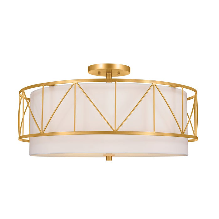 Kichler Birkleigh 4 Light Semi Flush Mount