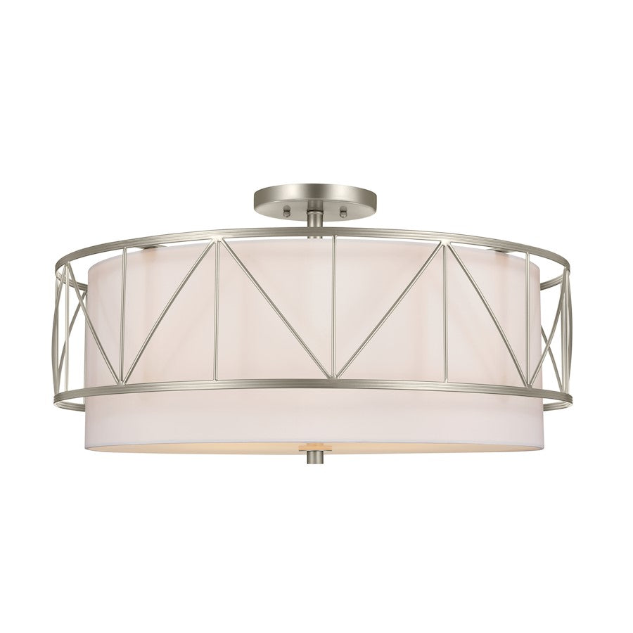 Kichler Birkleigh 4 Light Semi Flush Mount