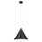 Kichler Zailey 1 Light Cone 14.25" Pendant, Black