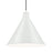 Kichler Zailey 1 Light Cone 14.25" Pendant, White