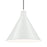 Kichler Zailey 1 Light Cone 14.25" Pendant, White