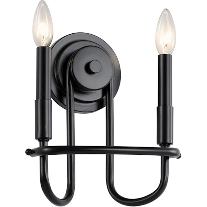 Kichler Capitol Hill 10.75" 2 Light Wall Sconce