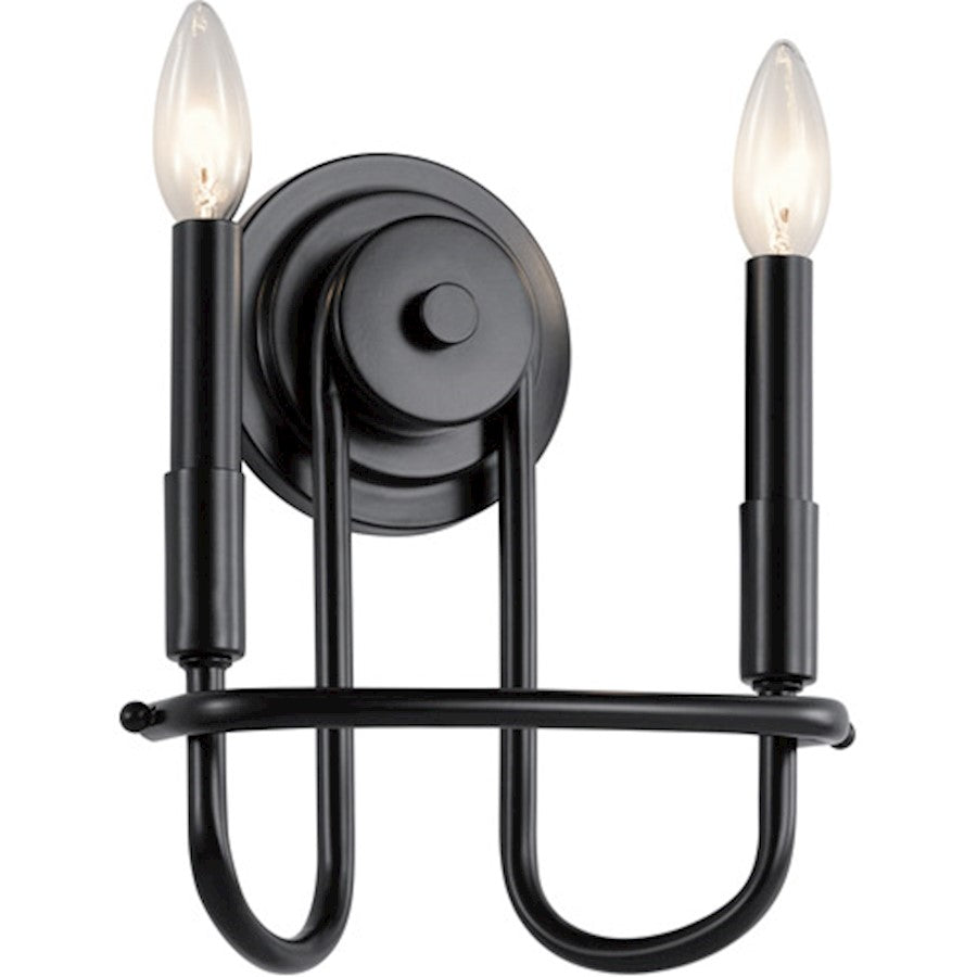 Kichler Capitol Hill 10.75" 2 Light Wall Sconce