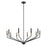 Kichler Armand 10 Light Candle 20.5" Chandelier 1 Tier Large, Black