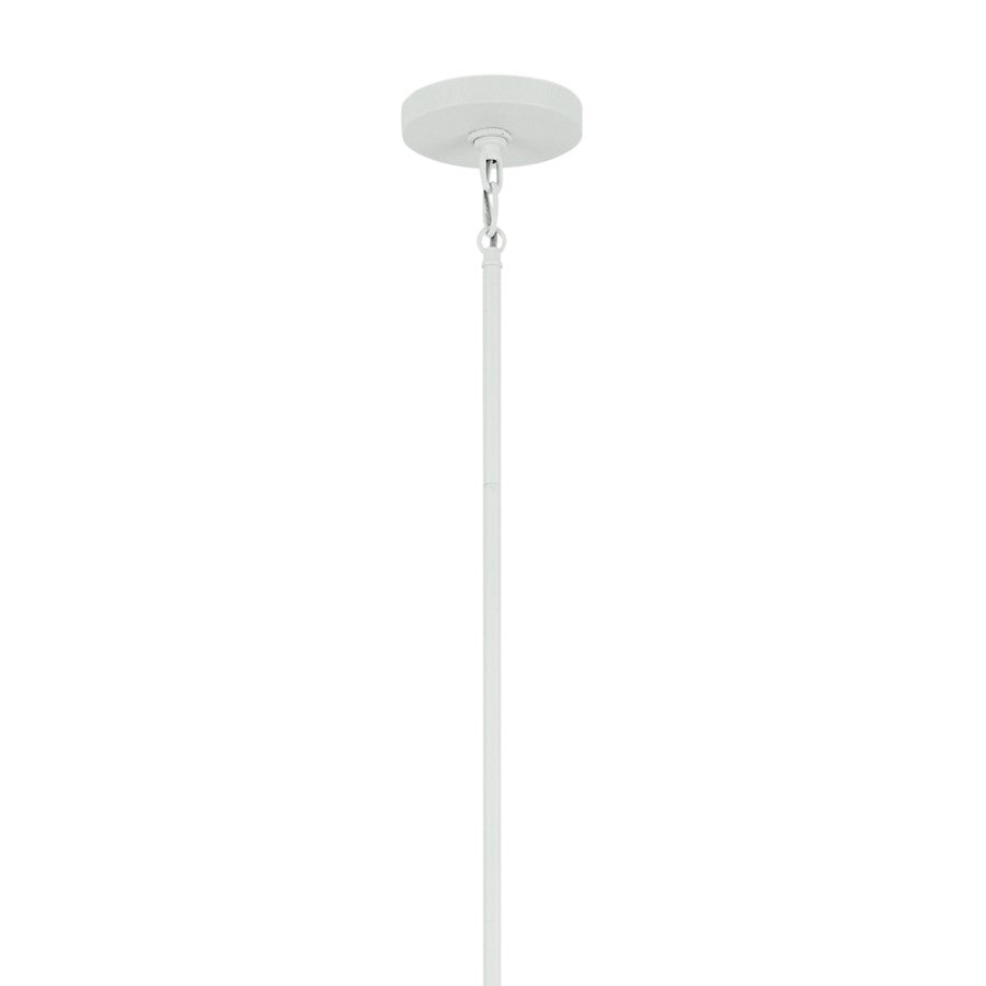 Kichler Armand 10 Light Candle 20.5" Chandelier 1 Tier Large, White