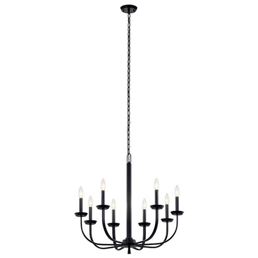 Kichler Kennewick Chandelier, Black