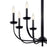Kichler Kennewick Chandelier, Black
