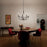 Kichler Kennewick Chandelier, Black