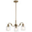 Kichler Aivian Chandelier, Weathered Brass