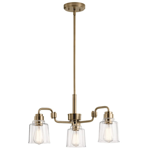 Kichler Aivian Chandelier, Weathered Brass