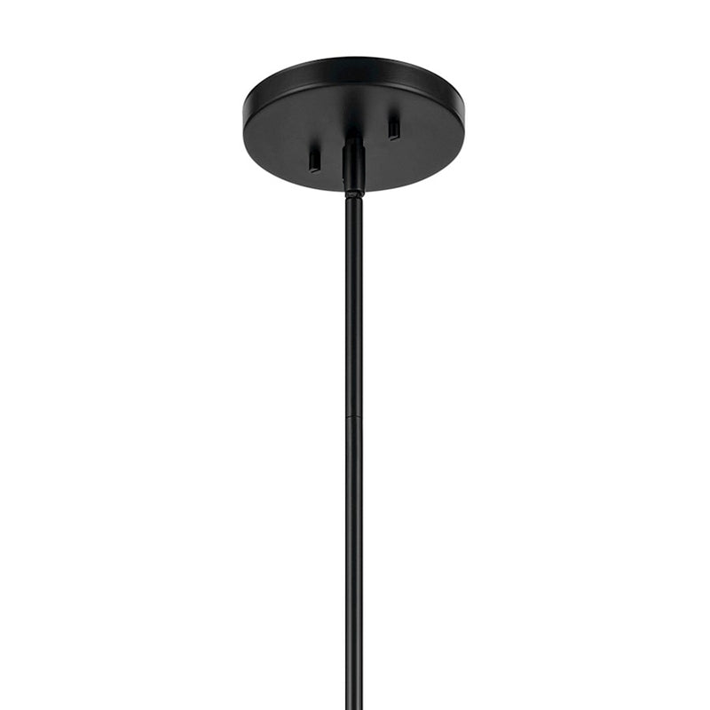 Kichler Tolani 20.25in 4-Light Chandelier | Art Deco Black Steel | Dining Room & Living Room | 20.25 in H | Model 52426BK
