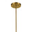Kichler Tolani 4 Light Round 20.25" Chandelier 1 Tier Small, Brass