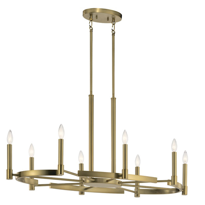 Kichler Tolani Oval 8 Light Chandelier