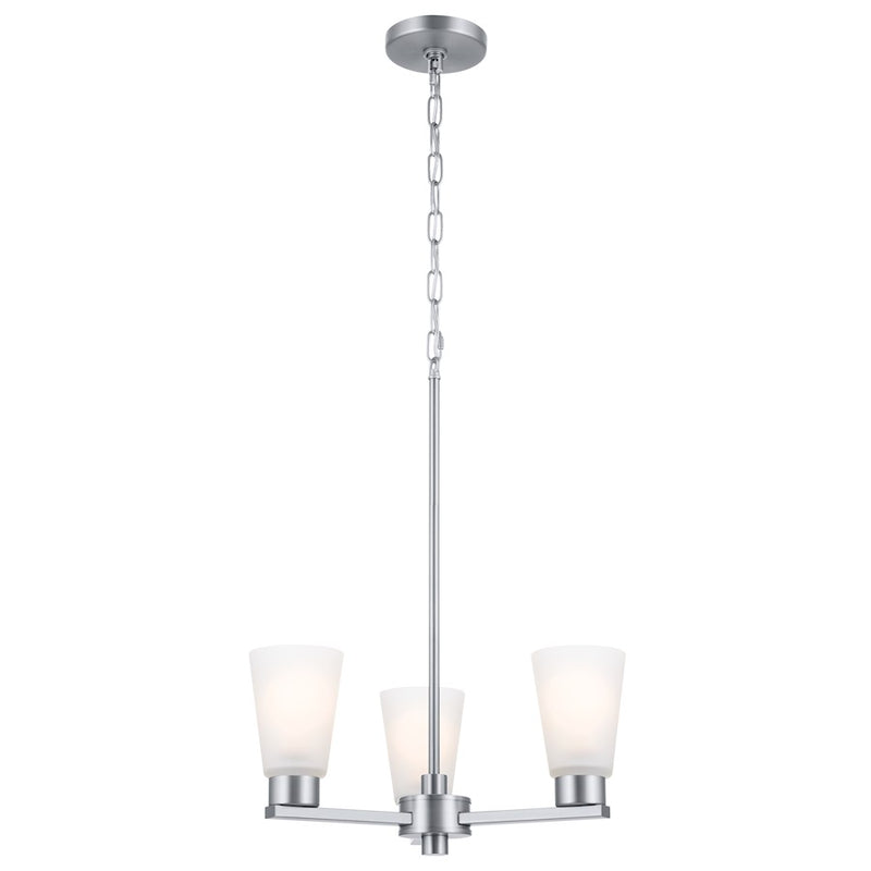 Kichler Stamos 5-Light Chandelier | Traditional Olde Bronze Steel | Dining Room & Living Room | 15in H, 60W per Bulb | Model 52436OZ