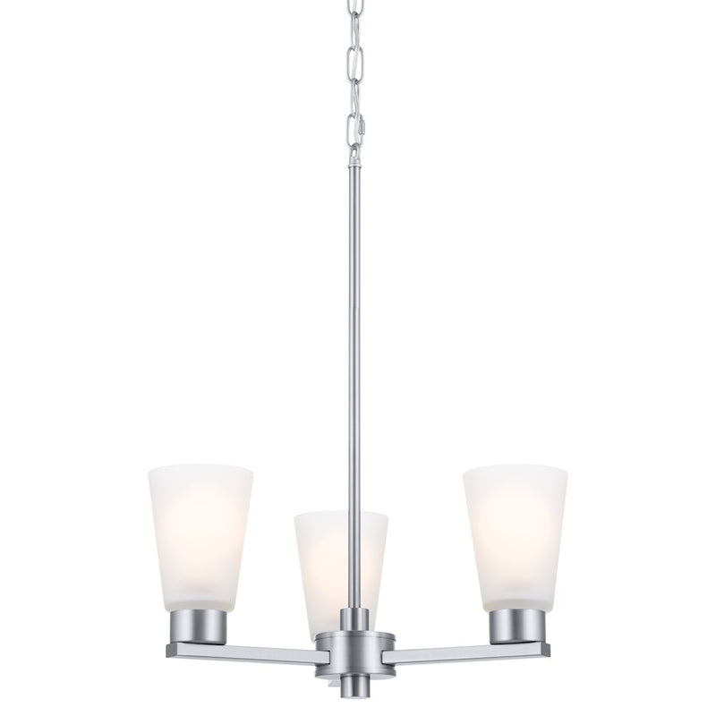 Kichler Stamos 5-Light Chandelier | Traditional Olde Bronze Steel | Dining Room & Living Room | 15in H, 60W per Bulb | Model 52436OZ