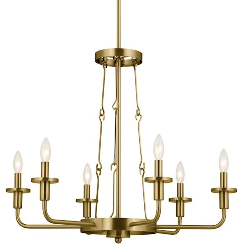 Kichler Vetivene 37in 9-Light Chandelier | Textured Black Steel and Opal Glass | Dining Room & Entryway | Model 52452BKT