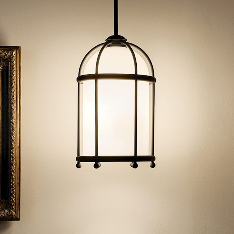Kichler Topiary 18in 1-Light Pendant | Character Bronze Steel | Dining Room & Living Room | 18 in H | Model 52464CHZ