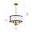 Kichler Heddle 3 Light Chandelier/Semi Flush Mount