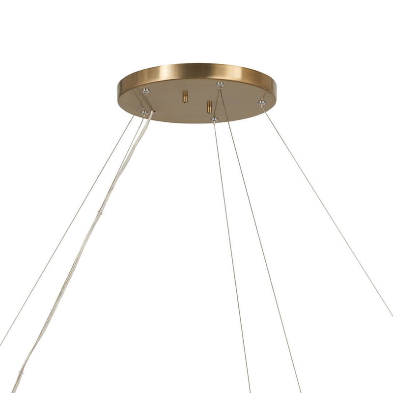 Kichler Rosalind 40in 10-Light Chandelier | Updated Traditional Polished Nickel | Dining Room & Living Room | 40 x 40 x 40 in | Model 52491PN