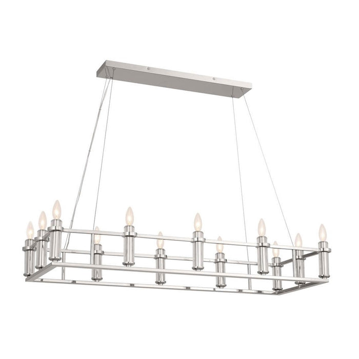 Kichler Rosalind 12 Light Linear Chandelier
