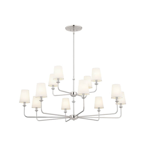 Kichler Pallas 12 Light Chandelier 2 Tier