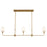 Kichler Pallas 3 Light Linear Chandelier