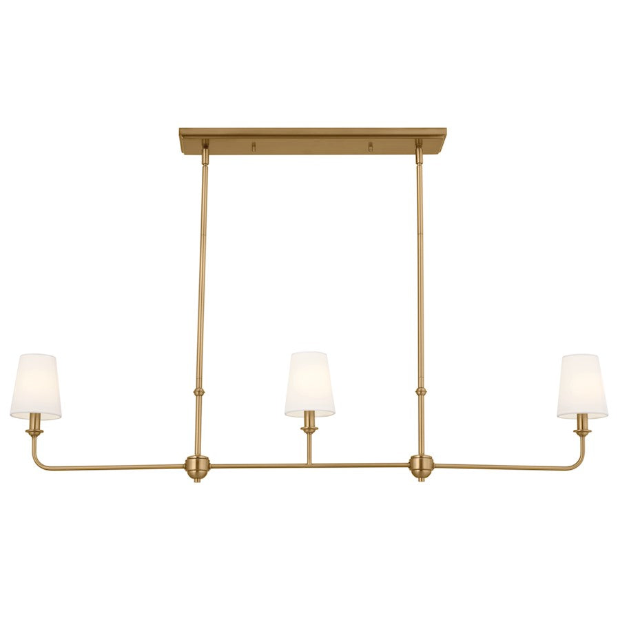 Kichler Pallas 3 Light Linear Chandelier
