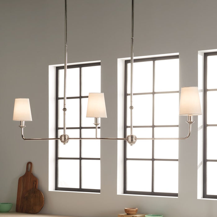 Kichler Pallas 3 Light Linear Chandelier