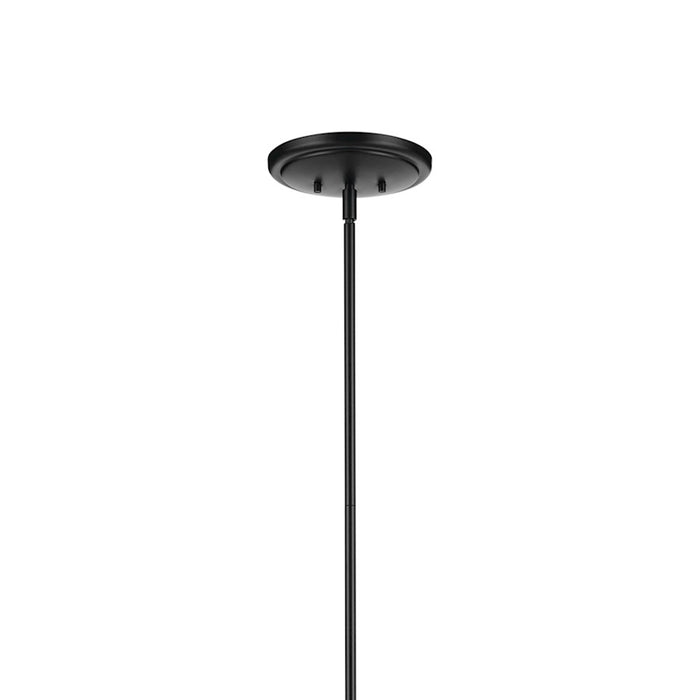 Kichler Pallas 8 Light Round 16.75" Chandelier 1 Tier Large, Black