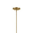 Kichler Pallas 8 Light Round 16.75" Chandelier 1 Tier Large, Brass